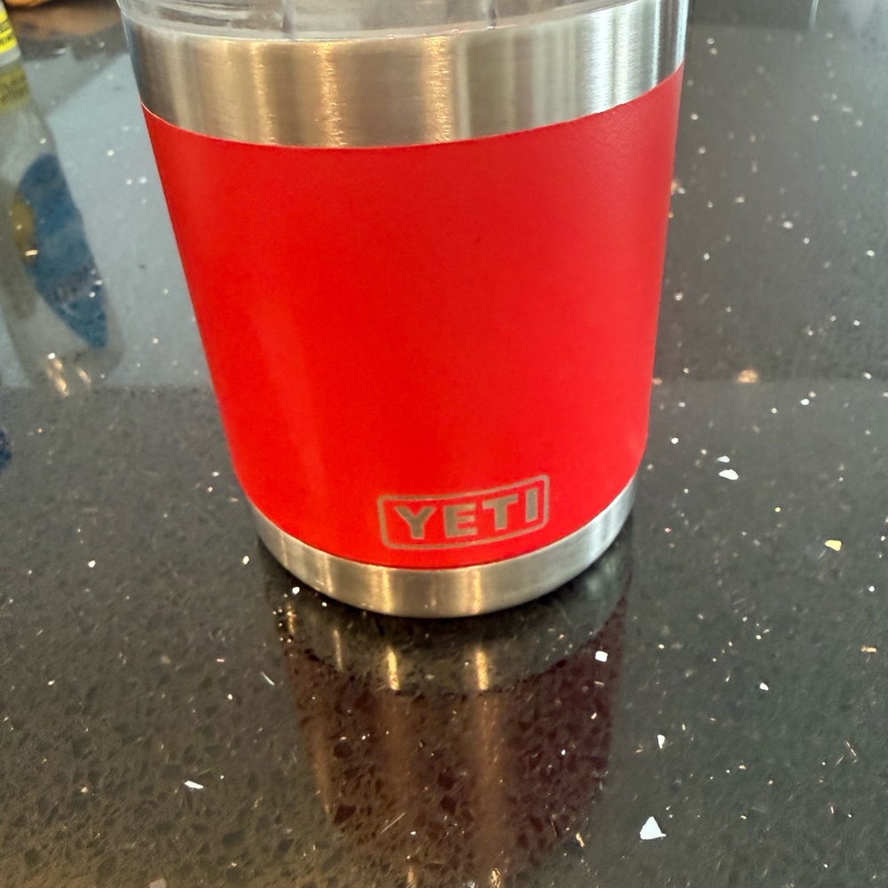 YETI Bold Red Stainless Steel Tumbler